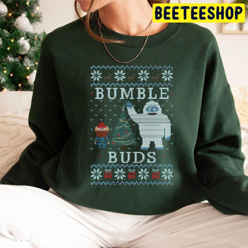 Bumble Buds Christmas Beeteeshop Trending Unisex Sweatshirt Bumble Buds Christmas Beeteeshop Trending Unisex Sweatshirt