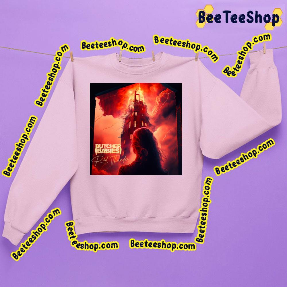 Butcher Babies Red Thunder 2023 Beeteeshop Trending Unisex Sweatshirt Butcher Babies Red Thunder 2023 Beeteeshop Trending Unisex Sweatshirt