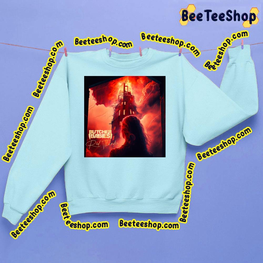 Butcher Babies Red Thunder 2023 Beeteeshop Trending Unisex Sweatshirt Butcher Babies Red Thunder 2023 Beeteeshop Trending Unisex Sweatshirt