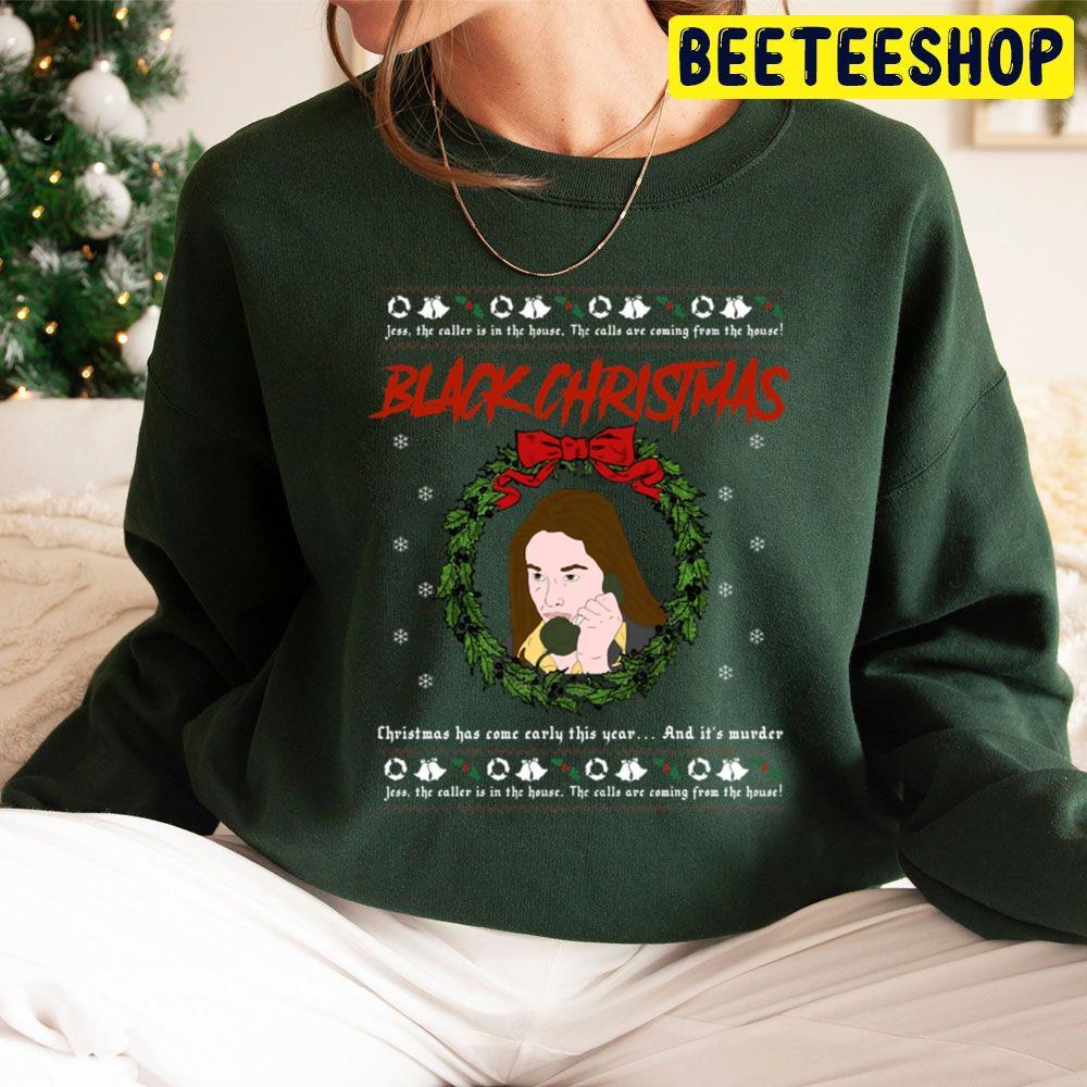 Call Black Christmas Beeteeshop Trending Unisex Sweatshirt Call Black Christmas Beeteeshop Trending Unisex Sweatshirt