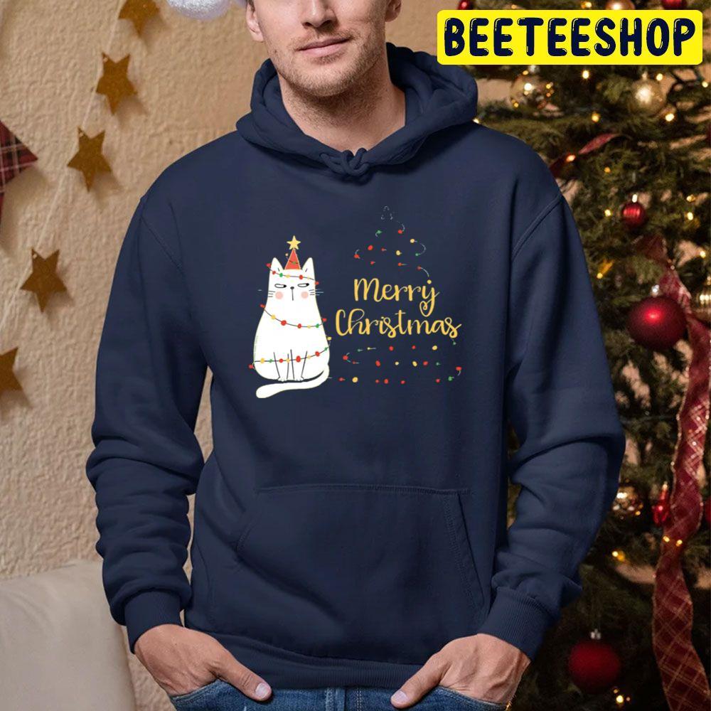 Cat Lovers Cute Holiday Cat Tree Merry Christmas Beeteeshop Trending Unisex Sweatshirt Cat Lovers Cute Holiday Cat Tree Merry Christmas Beeteeshop Trending Unisex Sweatshirt