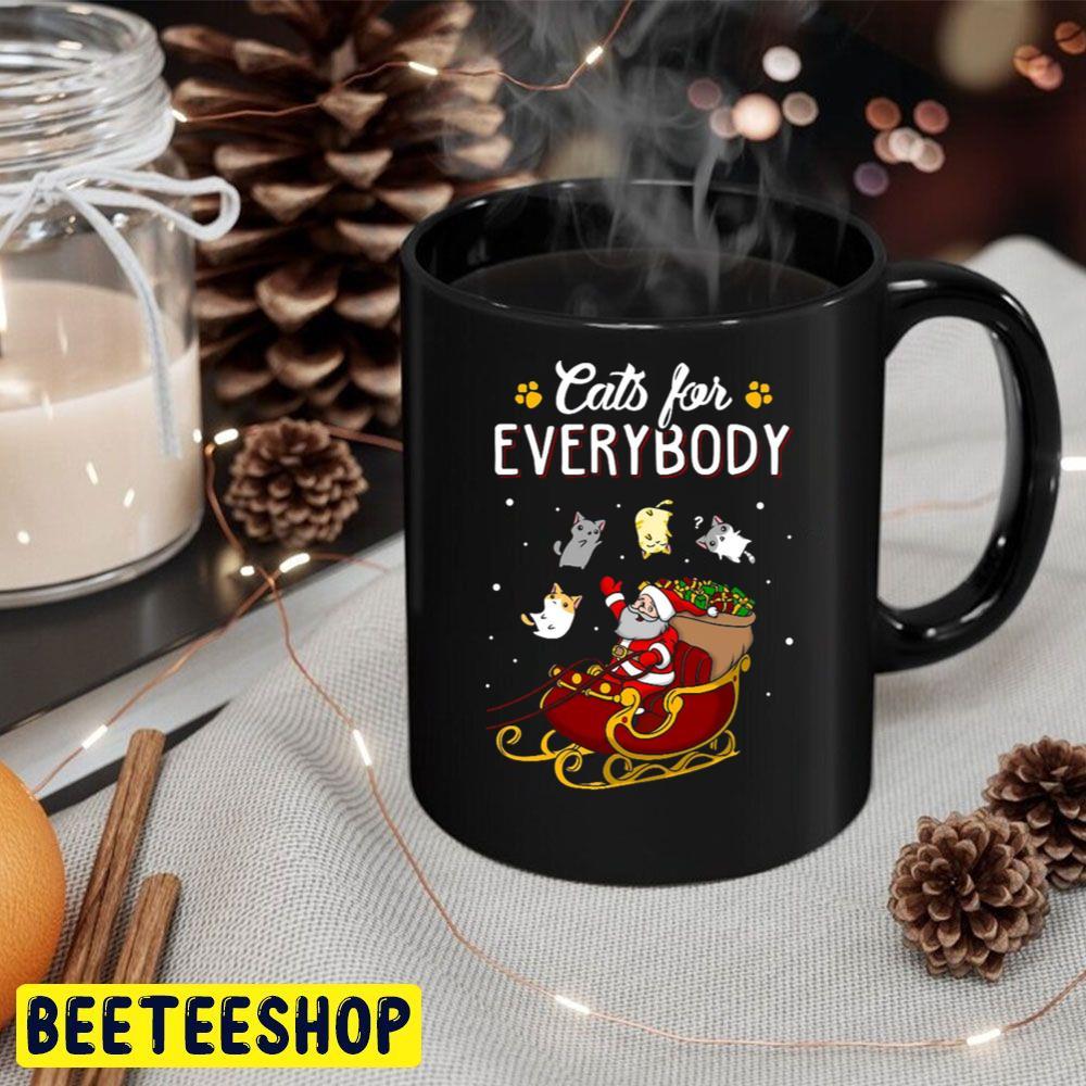 Cats For Everybody Cat Lover Christmas Beeteeshop Trending Unisex Sweatshirt Cats For Everybody Cat Lover Christmas Beeteeshop Trending Unisex Sweatshirt