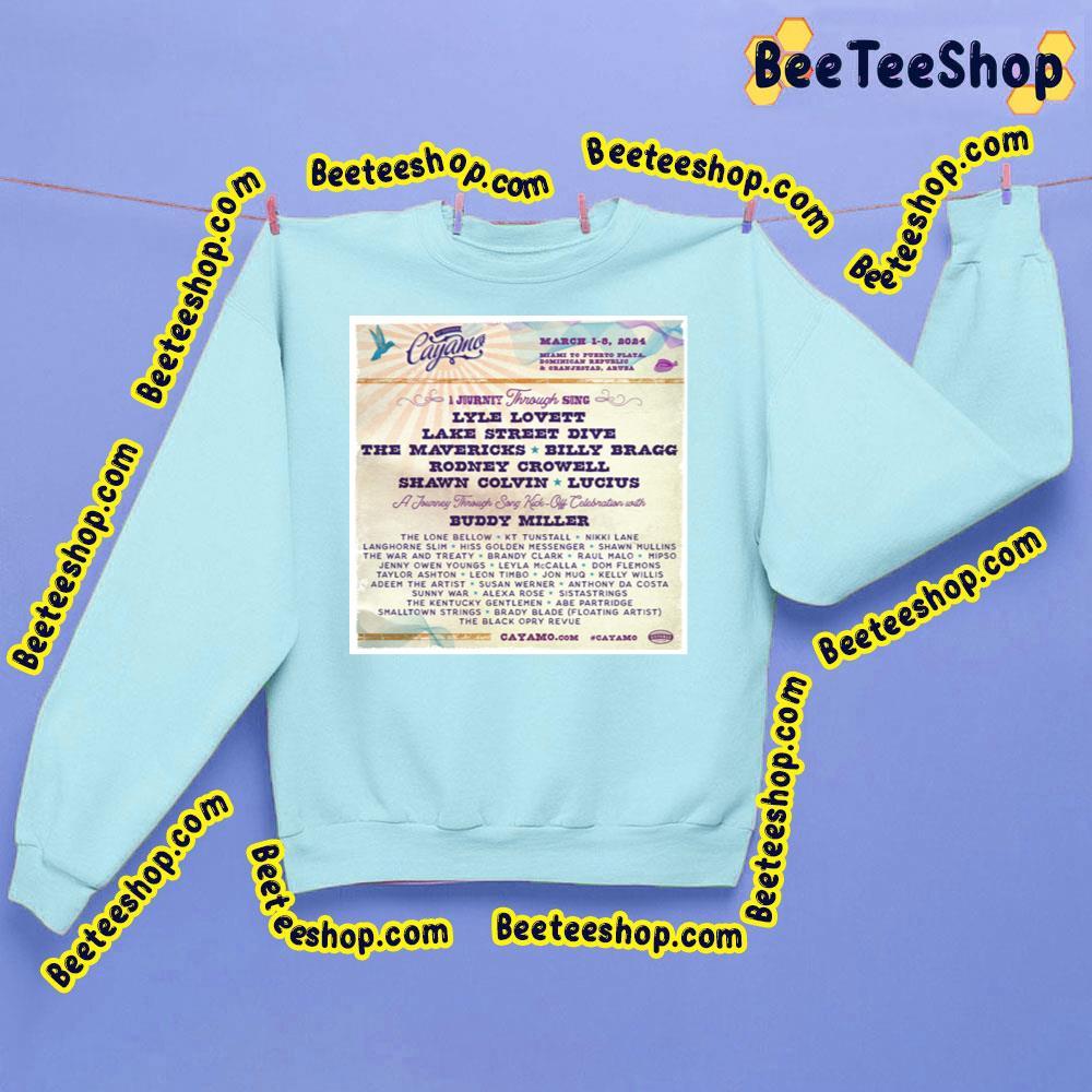 Cayamo 2024 Beeteeshop Trending Unisex Sweatshirt Cayamo 2024 Beeteeshop Trending Unisex Sweatshirt