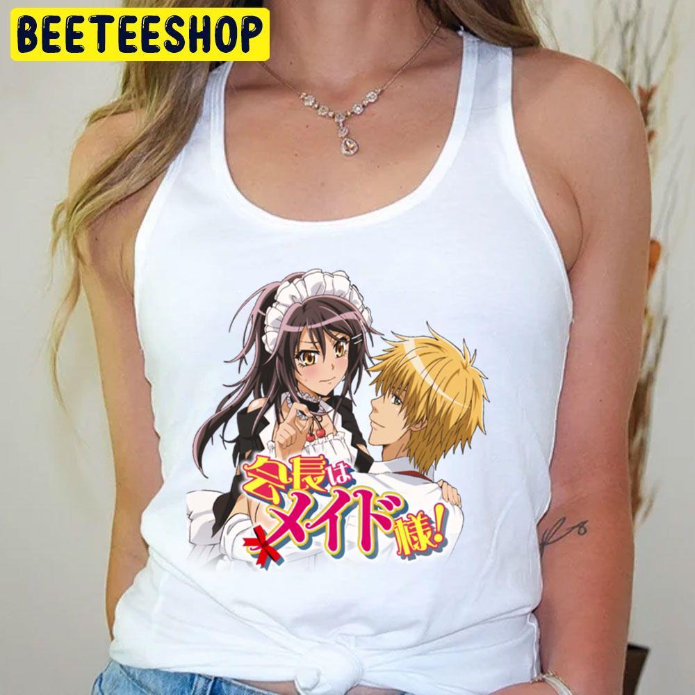 Cherry With Logo Kaichou Wa Maid Sama Beeteeshop Trending Unisex T-Shirt Cherry With Logo Kaichou Wa Maid Sama Beeteeshop Trending Unisex T-Shirt