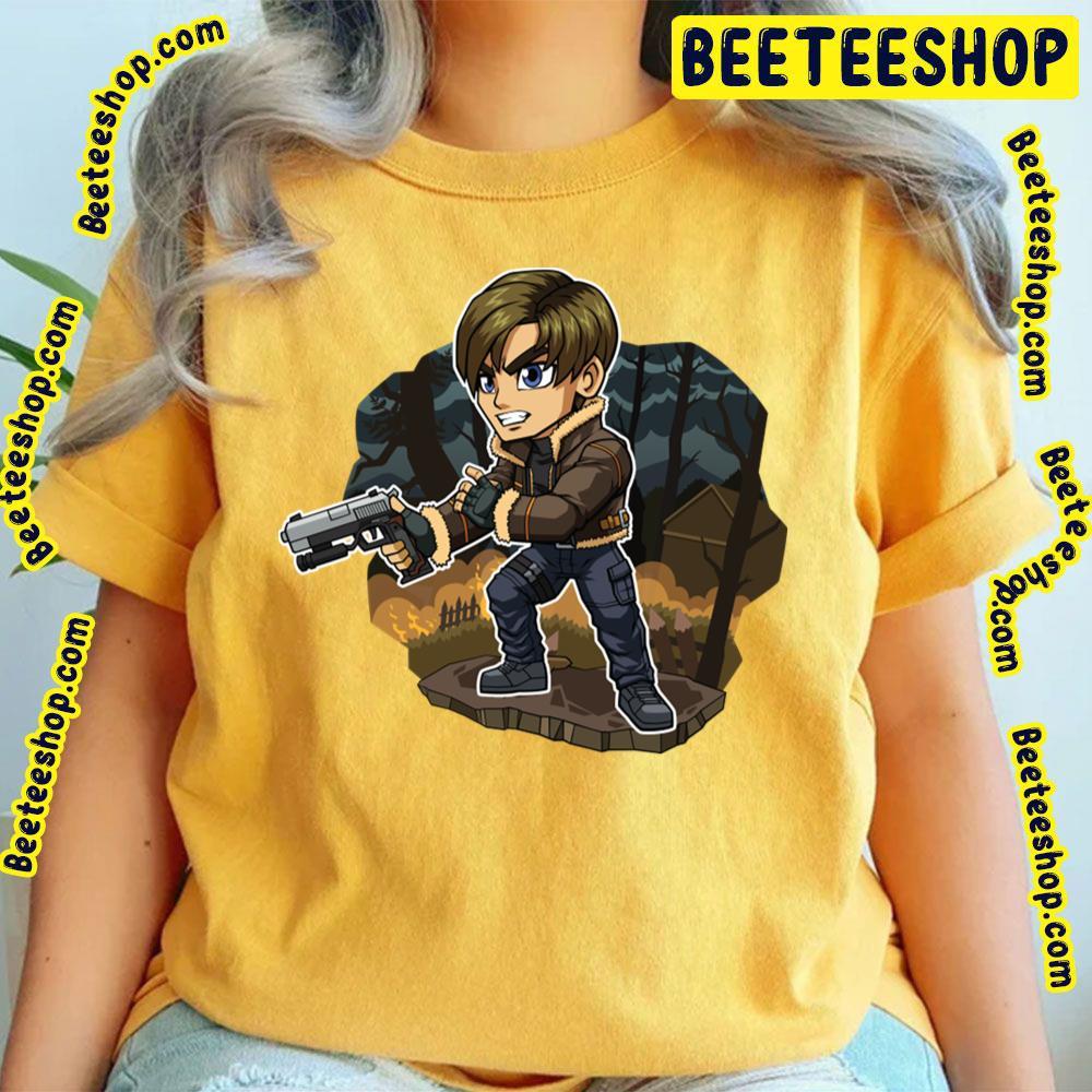 Chibi Leon Resident Evil Village Beeteeshop Trending Unisex T-Shirt Chibi Leon Resident Evil Village Beeteeshop Trending Unisex T-Shirt