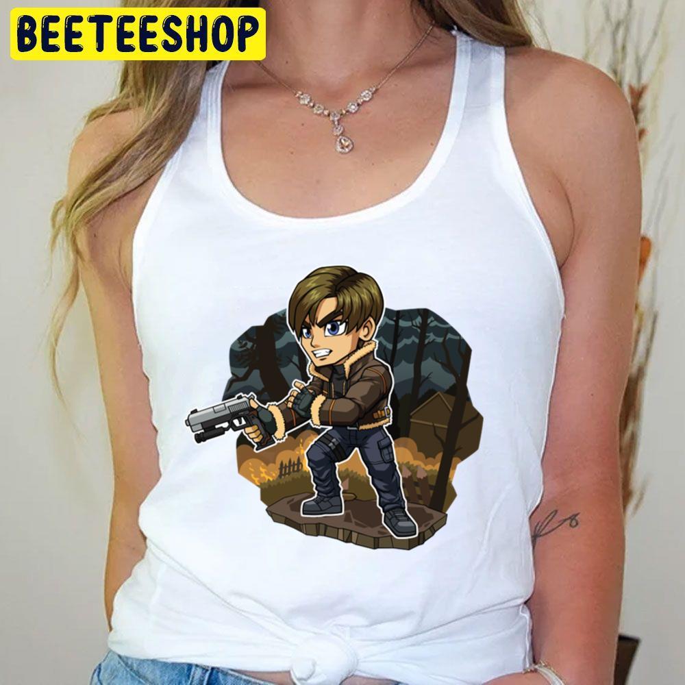 Chibi Leon Resident Evil Village Beeteeshop Trending Unisex T-Shirt Chibi Leon Resident Evil Village Beeteeshop Trending Unisex T-Shirt