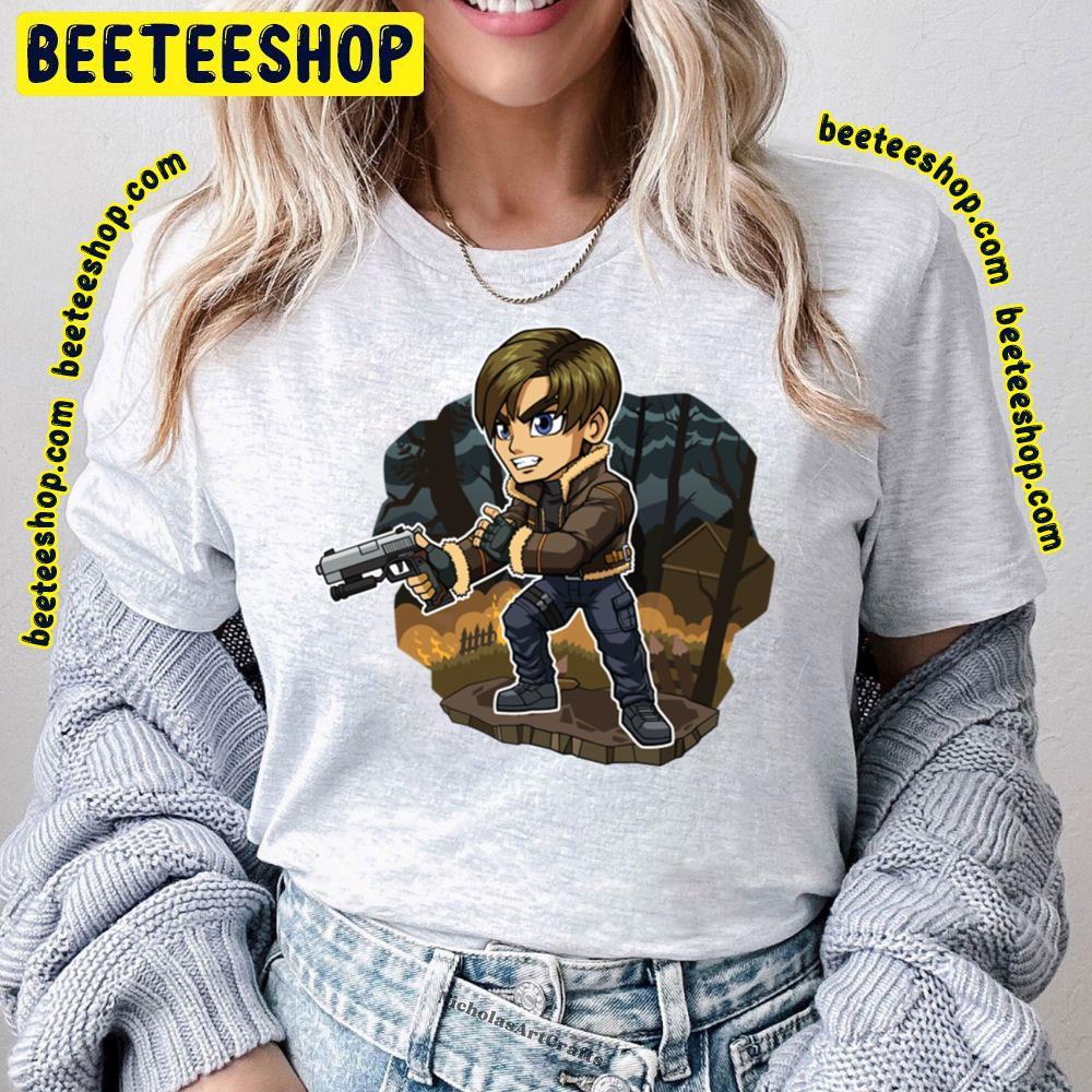 Chibi Leon Resident Evil Village Beeteeshop Trending Unisex T-Shirt Chibi Leon Resident Evil Village Beeteeshop Trending Unisex T-Shirt