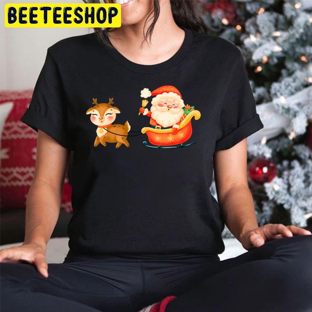 Chibi Santa And Rudolph Rudolph The Red Nosed Reindeer Christmas Beeteeshop Trending Unisex Sweatshirt Chibi Santa And Rudolph Rudolph The Red Nosed Reindeer Christmas Beeteeshop Trending Unisex Sweatshirt