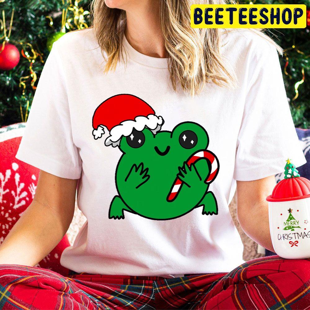 Christmas Frog Beeteeshop Trending Unisex Hoodie Christmas Frog Beeteeshop Trending Unisex Hoodie