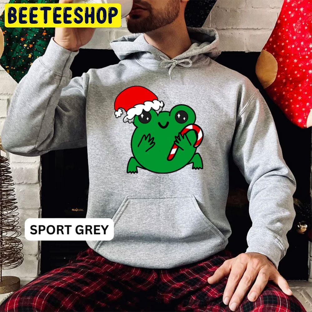 Christmas Frog Beeteeshop Trending Unisex Hoodie Christmas Frog Beeteeshop Trending Unisex Hoodie