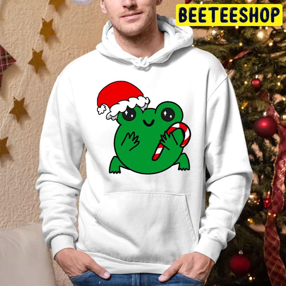 Christmas Frog Beeteeshop Trending Unisex Hoodie Christmas Frog Beeteeshop Trending Unisex Hoodie