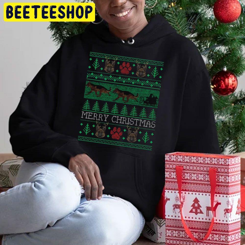 Christmas German Shepherd Dog Lovers Owners Ugly Christmas Beeteeshop Trending Unisex Hoodie Christmas German Shepherd Dog Lovers Owners Ugly Christmas Beeteeshop Trending Unisex Hoodie