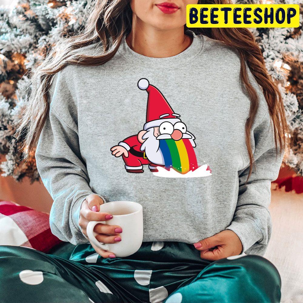 Christmas Rainbow Beeteeshop Trending Unisex Hoodie Christmas Rainbow Beeteeshop Trending Unisex Hoodie