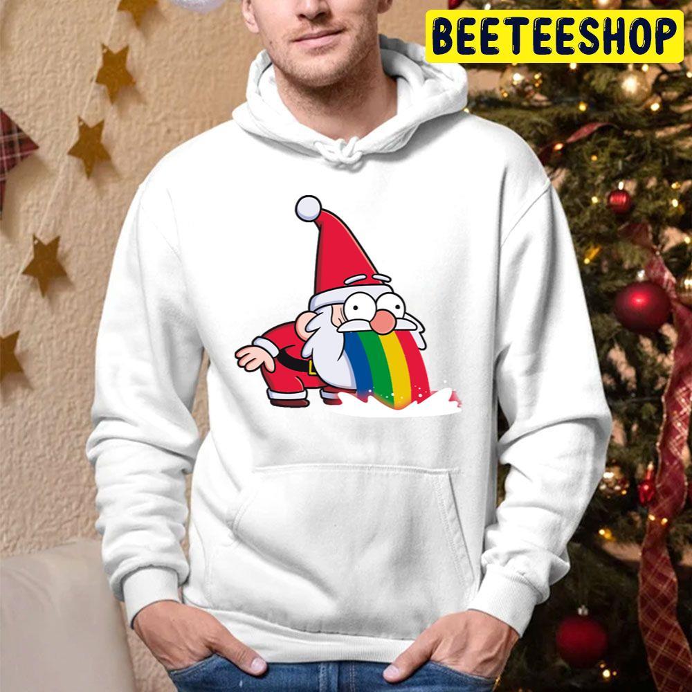 Christmas Rainbow Beeteeshop Trending Unisex Hoodie Christmas Rainbow Beeteeshop Trending Unisex Hoodie