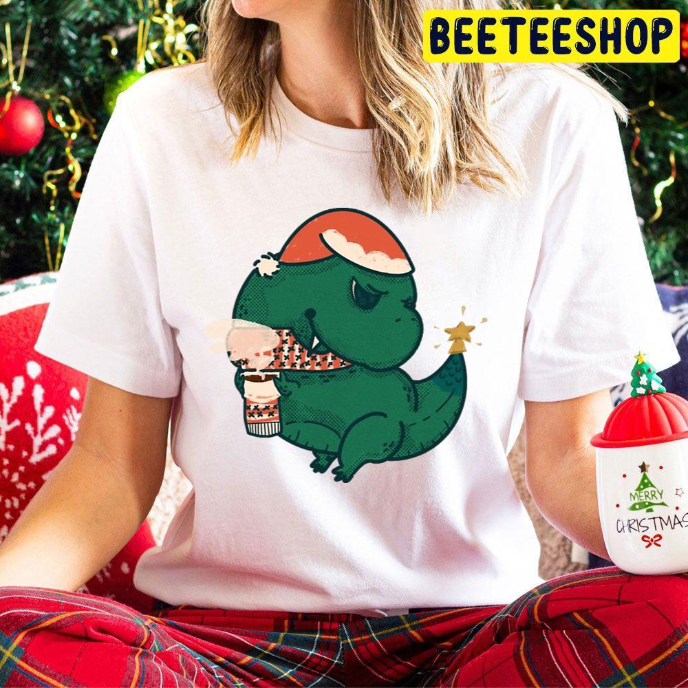 Christmas Tree Rex Beeteeshop Trending Unisex Hoodie Christmas Tree Rex Beeteeshop Trending Unisex Hoodie