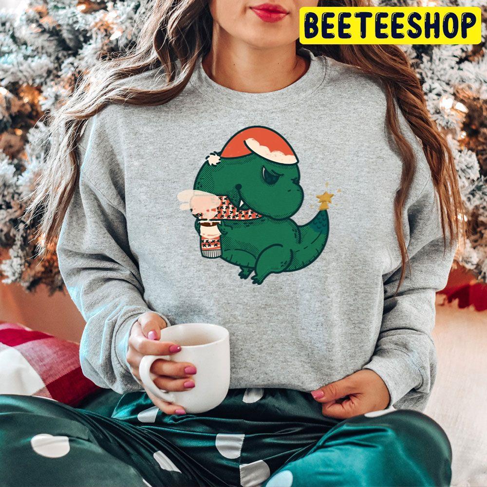 Christmas Tree Rex Beeteeshop Trending Unisex Hoodie Christmas Tree Rex Beeteeshop Trending Unisex Hoodie