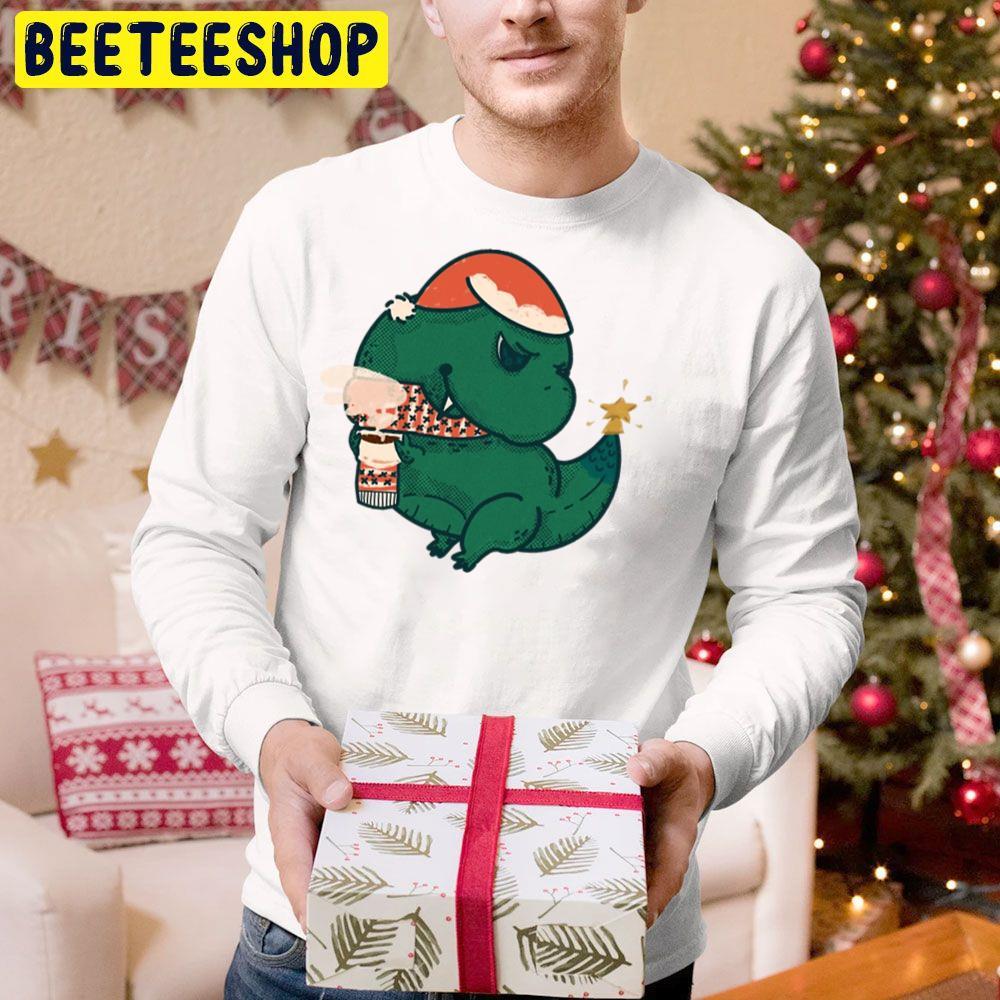 Christmas Tree Rex Beeteeshop Trending Unisex Hoodie Christmas Tree Rex Beeteeshop Trending Unisex Hoodie