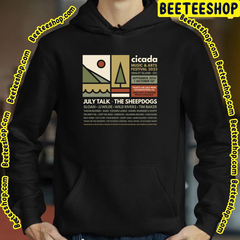 Cicada Music & Art Fest 2023 With The Sheepdogs Beeteeshop Trending Unisex T-Shirt Cicada Music & Art Fest 2023 With The Sheepdogs Beeteeshop Trending Unisex T-Shirt