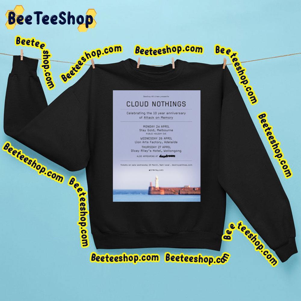 Cloud Nothing Celebrating The 10 Year Anniversary 2023 Beeteeshop Trending Unisex Sweatshirt Cloud Nothing Celebrating The 10 Year Anniversary 2023 Beeteeshop Trending Unisex Sweatshirt