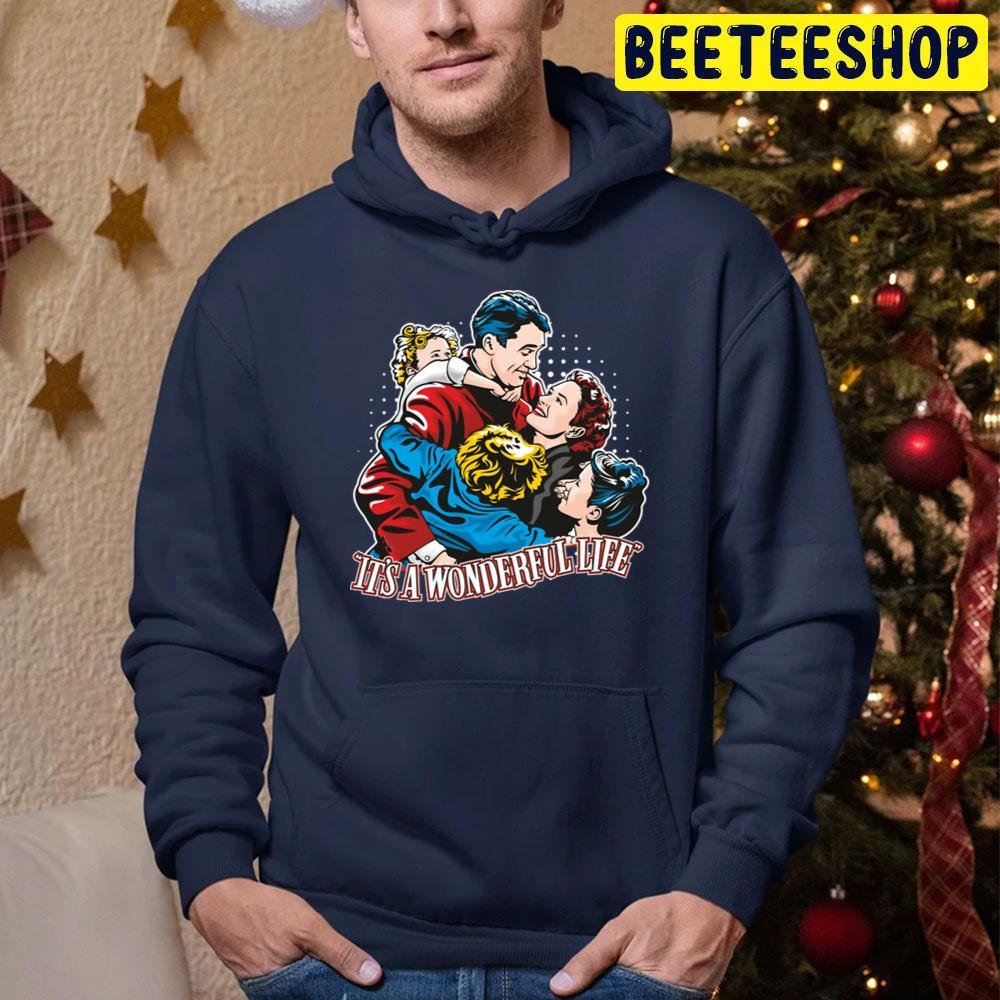 Color Family It's A Wonderful Life Christmas Beeteeshop Trending Unisex Sweatshirt Color Family It's A Wonderful Life Christmas Beeteeshop Trending Unisex Sweatshirt