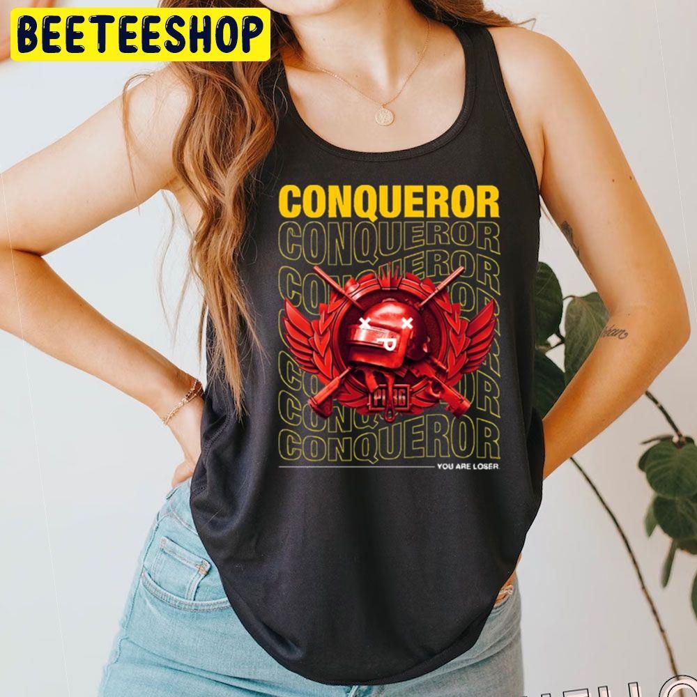 Conqueror Pubg Playerunknown's Battlegrounds Unisex T-Shirt Conqueror Pubg Playerunknown's Battlegrounds Unisex T-Shirt