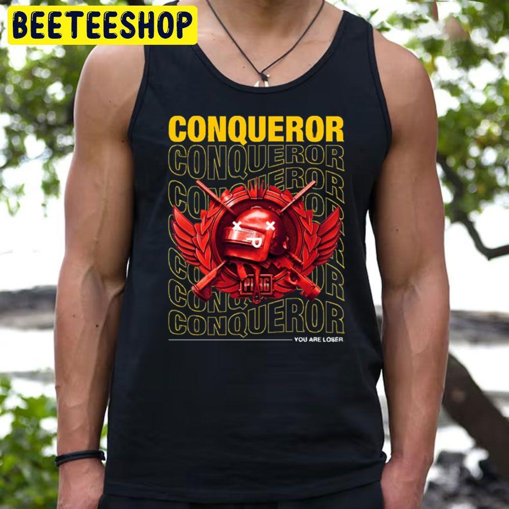 Conqueror Pubg Playerunknown's Battlegrounds Unisex T-Shirt Conqueror Pubg Playerunknown's Battlegrounds Unisex T-Shirt