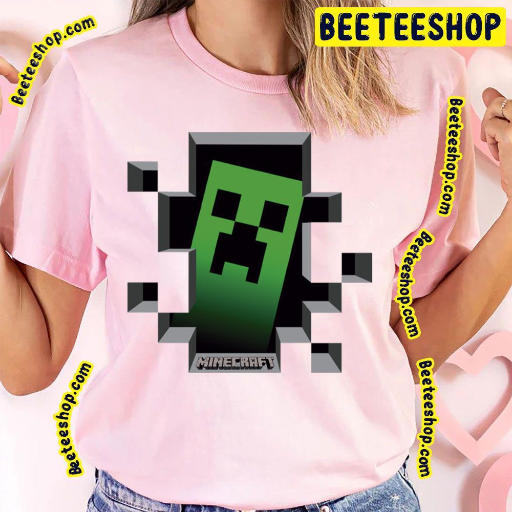 Creeper Wall Minecraft Unisex T-Shirt Creeper Wall Minecraft Unisex T-Shirt