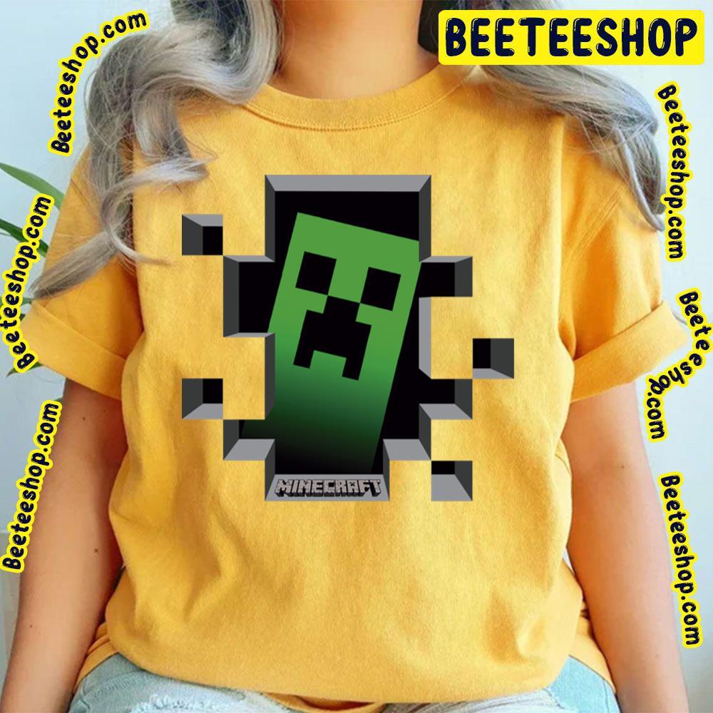 Creeper Wall Minecraft Unisex T-Shirt Creeper Wall Minecraft Unisex T-Shirt