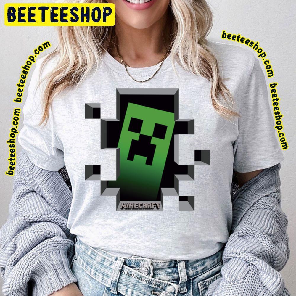 Creeper Wall Minecraft Unisex T-Shirt Creeper Wall Minecraft Unisex T-Shirt