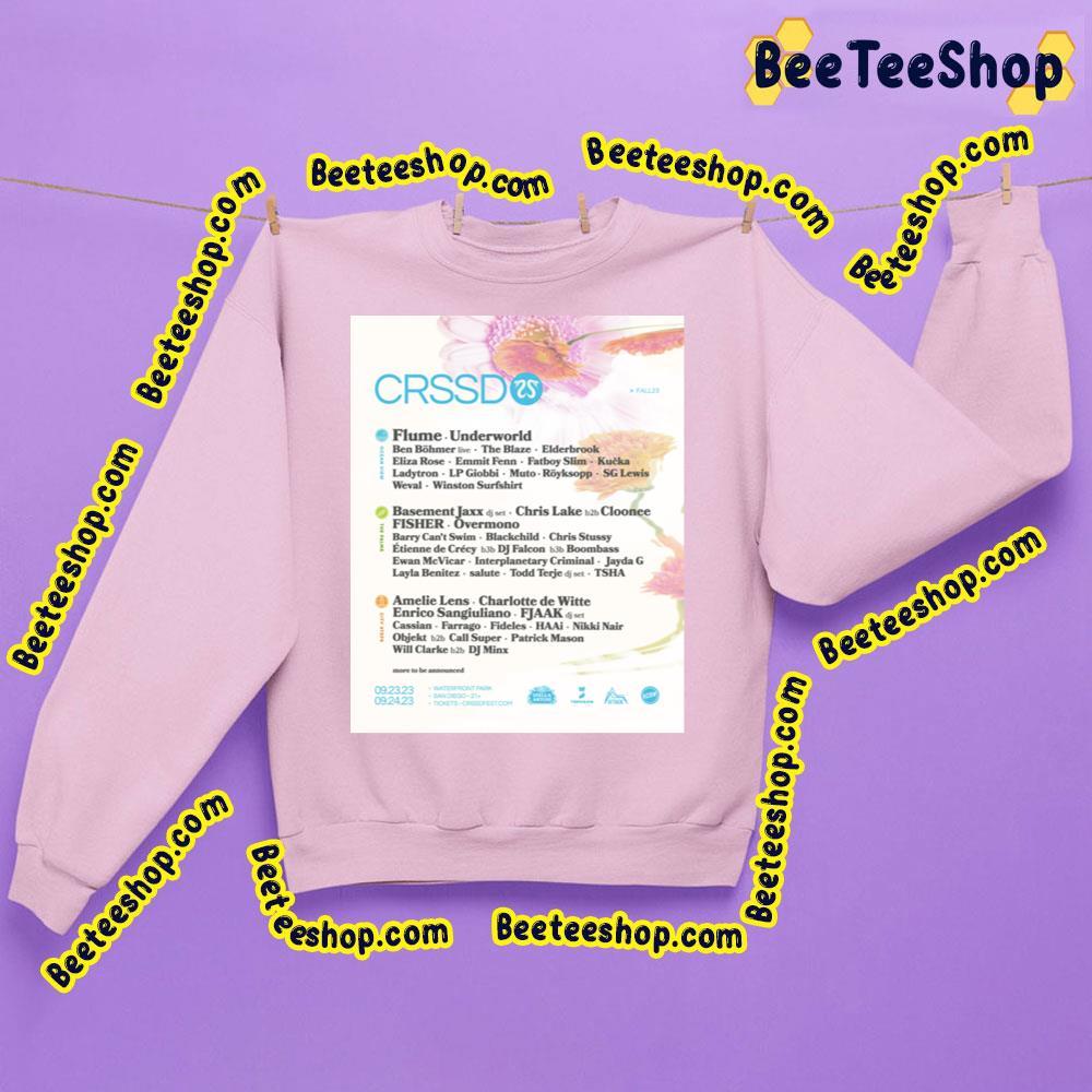 Crssd Festival Fall 2023 Beeteeshop Trending Unisex Sweatshirt Crssd Festival Fall 2023 Beeteeshop Trending Unisex Sweatshirt