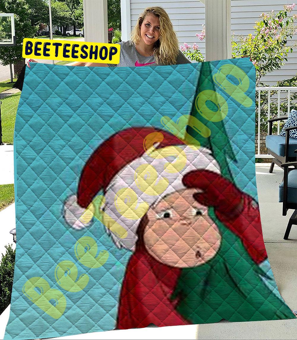 Curious George A Very Monkey Christmas 3 Trending Quilt Curious George A Very Monkey Christmas 3 Trending Quilt