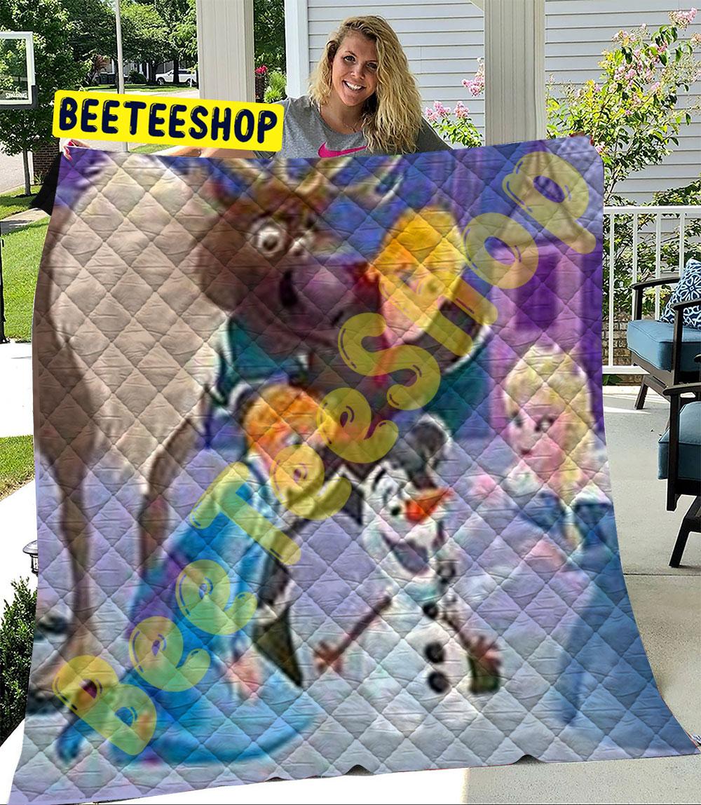 Cute Olaf's Frozen Adventure 16 Trending Quilt Cute Olaf's Frozen Adventure 16 Trending Quilt