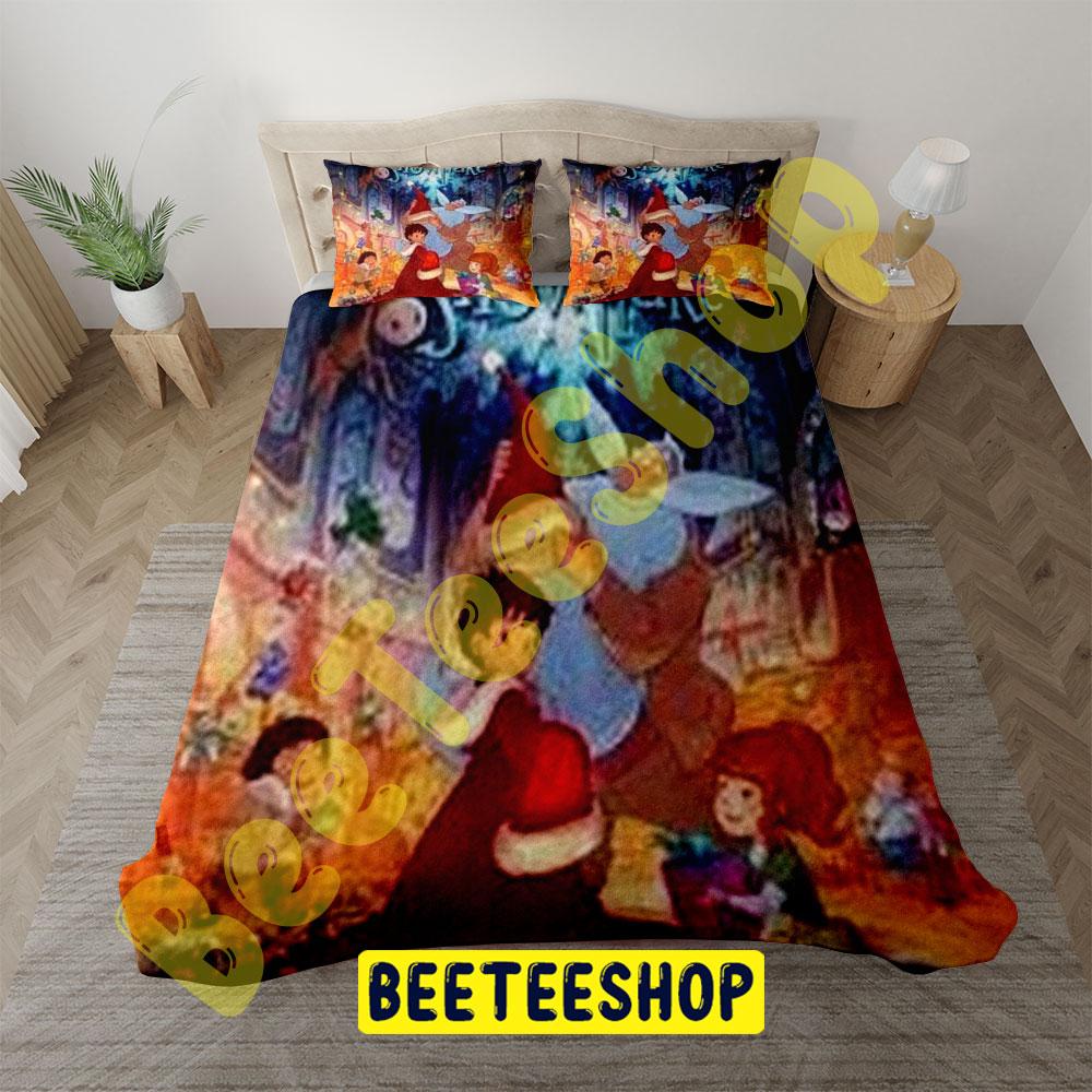 Cute Santa's Apprentice 4 Trending Bedding Set Cute Santa's Apprentice 4 Trending Bedding Set