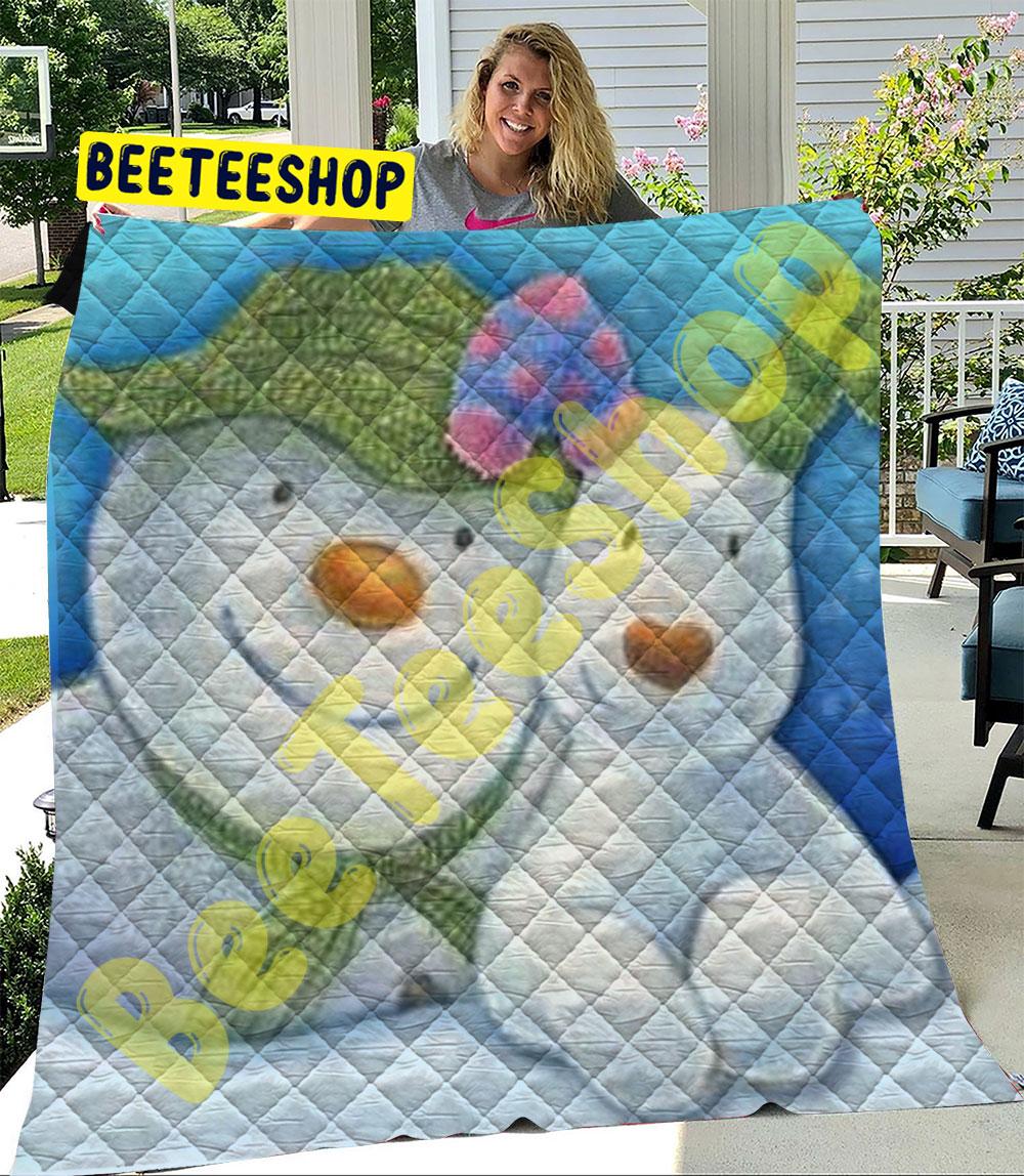 Cute The Snowman 3 Trending Quilt Cute The Snowman 3 Trending Quilt