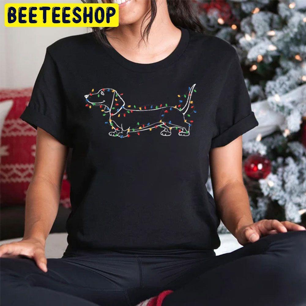 Dachshund Dog Christmas Lights For Dog Loves Beeteeshop Trending Unisex Sweatshirt Dachshund Dog Christmas Lights For Dog Loves Beeteeshop Trending Unisex Sweatshirt