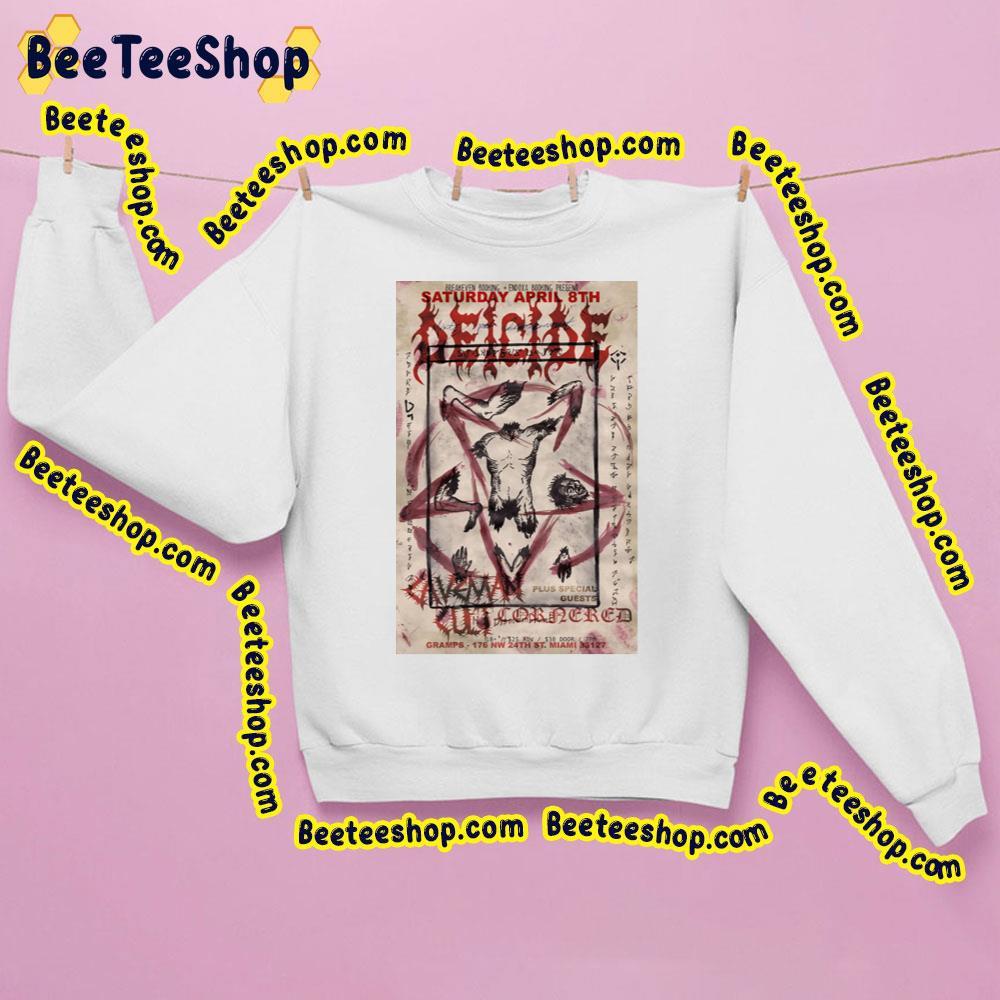 Deicide April 2023 Beeteeshop Trending Unisex Sweatshirt Deicide April 2023 Beeteeshop Trending Unisex Sweatshirt