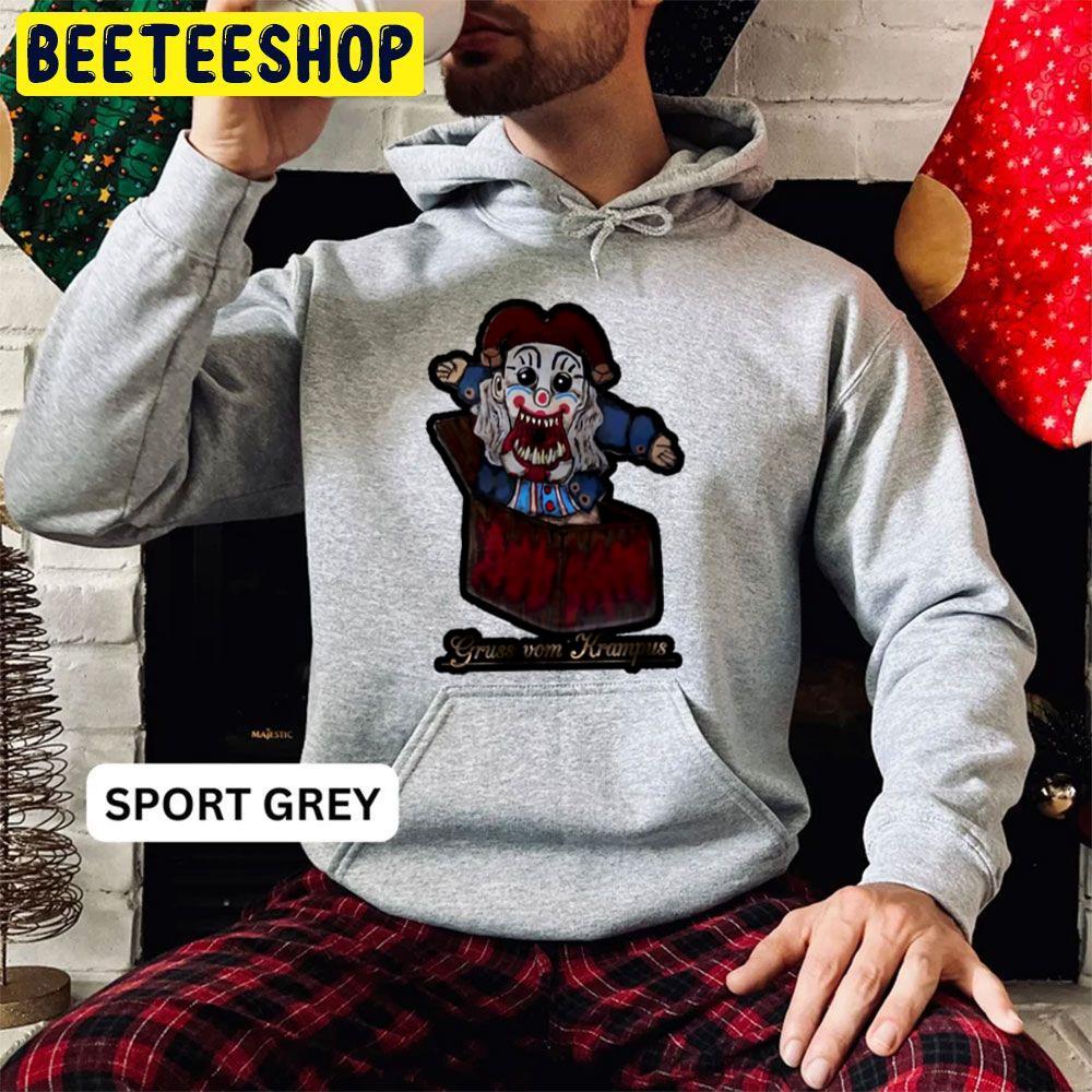 Der Clown Krampus Christmas Beeteeshop Trending Unisex Hoodie Der Clown Krampus Christmas Beeteeshop Trending Unisex Hoodie