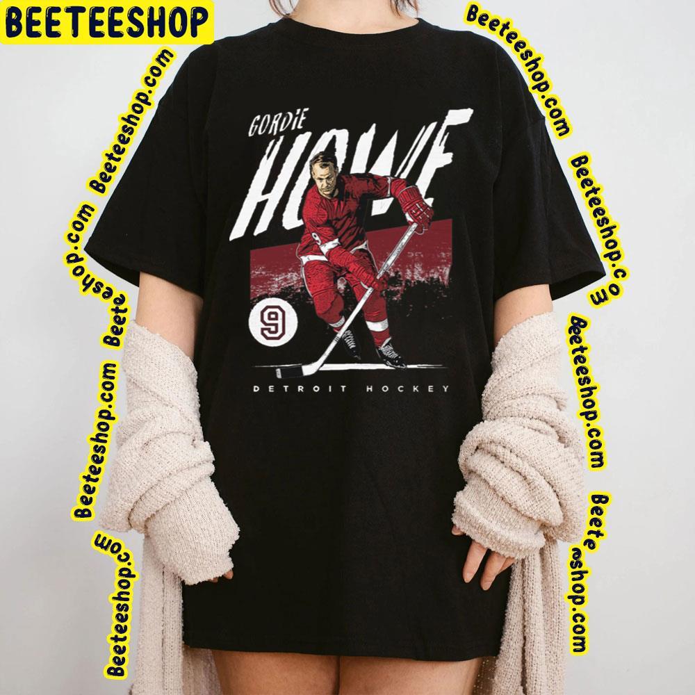 Detroit Grunge Gordie Howe Hockey Unisex T-Shirt Detroit Grunge Gordie Howe Hockey Unisex T-Shirt