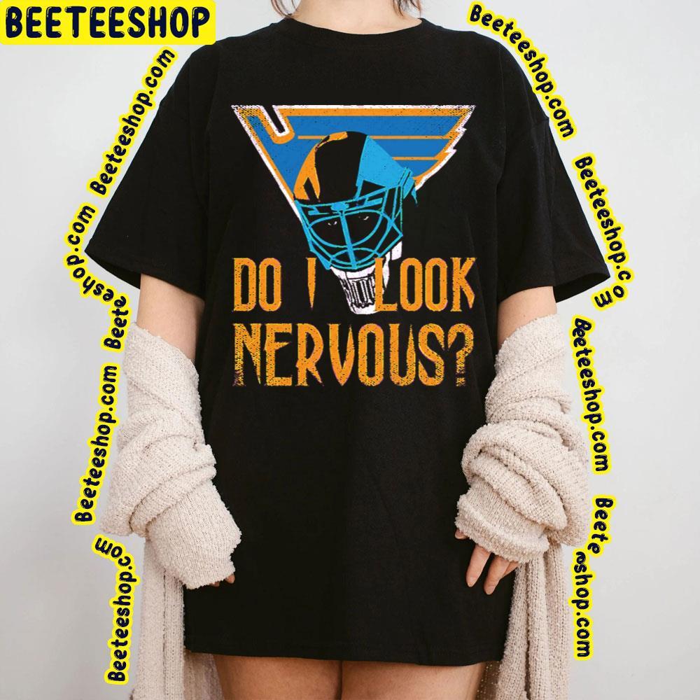 Do I Look Nervous Jordan Binnington St Louis Blues Hockey Unisex T-Shirt Do I Look Nervous Jordan Binnington St Louis Blues Hockey Unisex T-Shirt