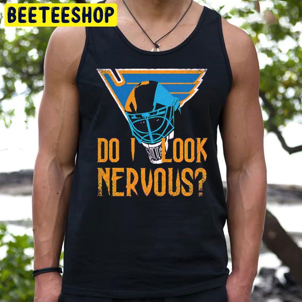Do I Look Nervous Jordan Binnington St Louis Blues Hockey Unisex T-Shirt Do I Look Nervous Jordan Binnington St Louis Blues Hockey Unisex T-Shirt