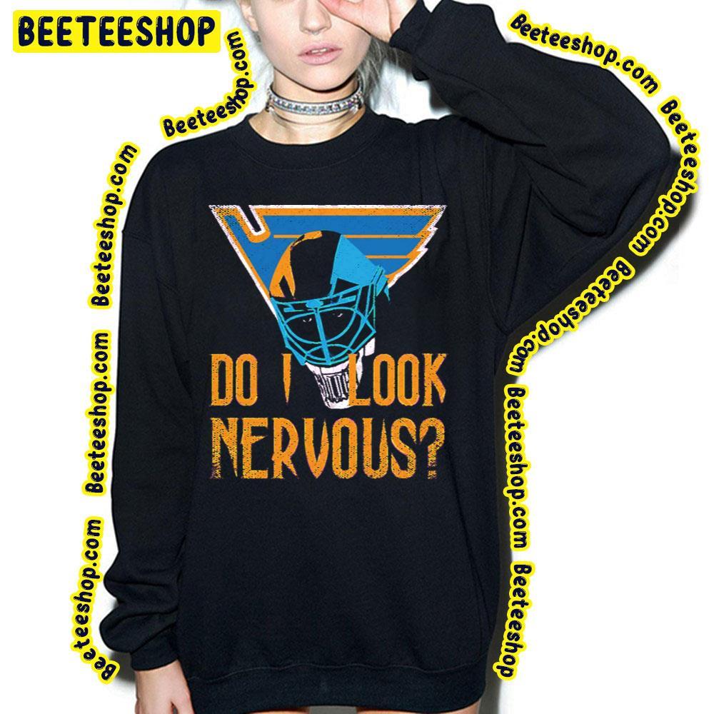 Do I Look Nervous Jordan Binnington St Louis Blues Hockey Unisex T-Shirt Do I Look Nervous Jordan Binnington St Louis Blues Hockey Unisex T-Shirt