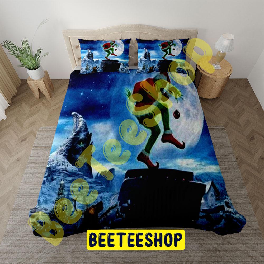 Dr Seuss' How The Grinch Stole Christmas 03 Trending Bedding Set Dr Seuss' How The Grinch Stole Christmas 03 Trending Bedding Set
