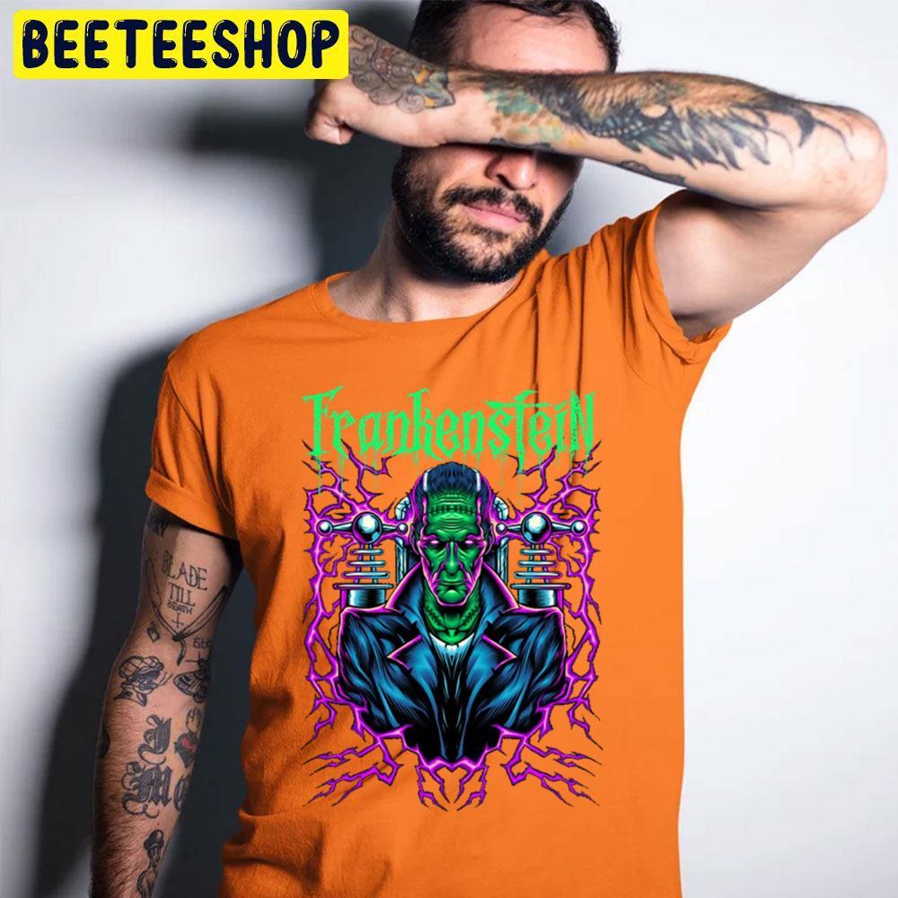 Electric Frankenstein Halloween Beeteeshop Trending Unisex T-Shirt Electric Frankenstein Halloween Beeteeshop Trending Unisex T-Shirt
