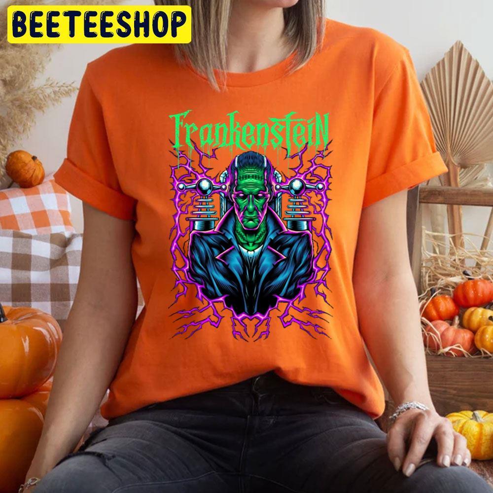 Electric Frankenstein Halloween Beeteeshop Trending Unisex T-Shirt Electric Frankenstein Halloween Beeteeshop Trending Unisex T-Shirt