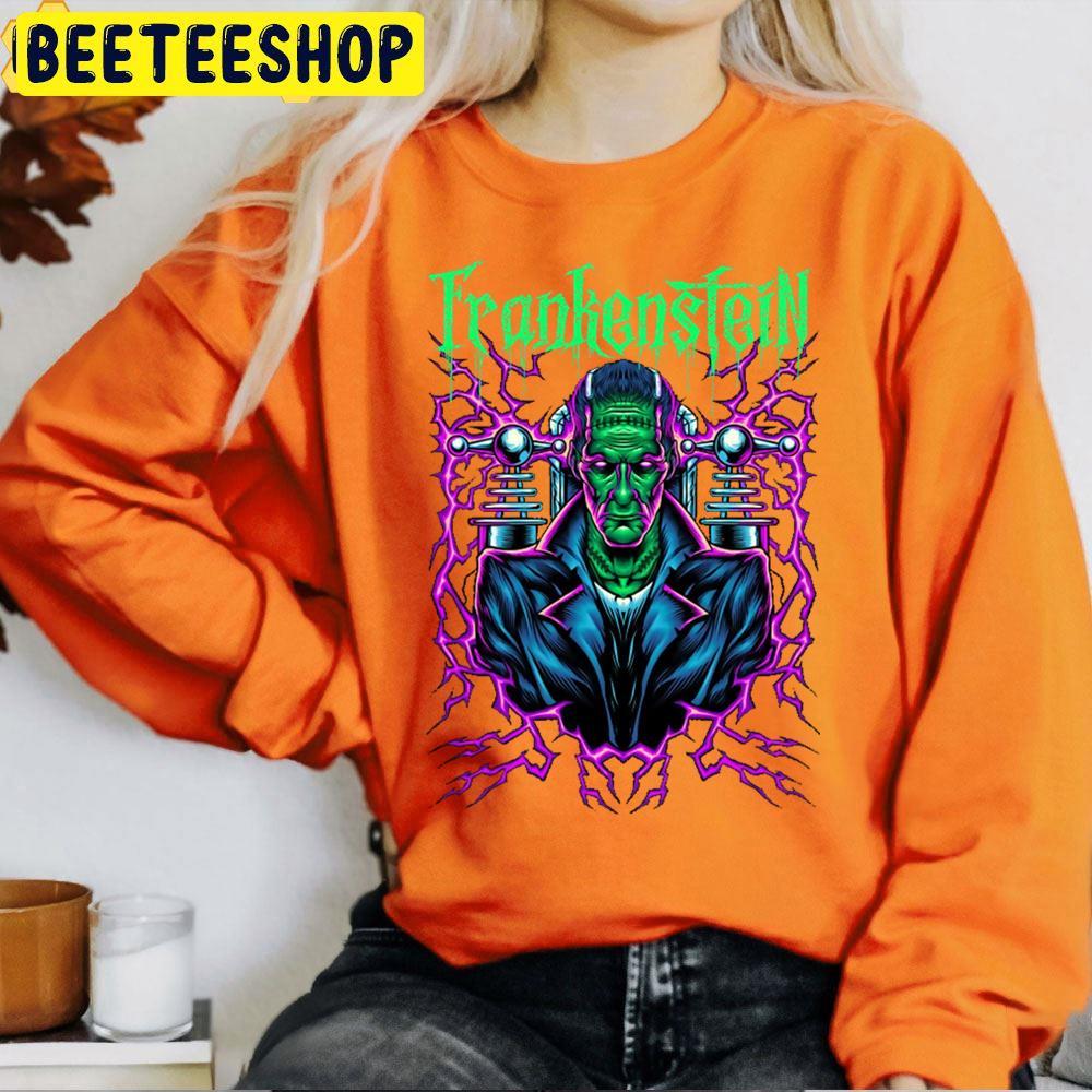 Electric Frankenstein Halloween Beeteeshop Trending Unisex T-Shirt Electric Frankenstein Halloween Beeteeshop Trending Unisex T-Shirt