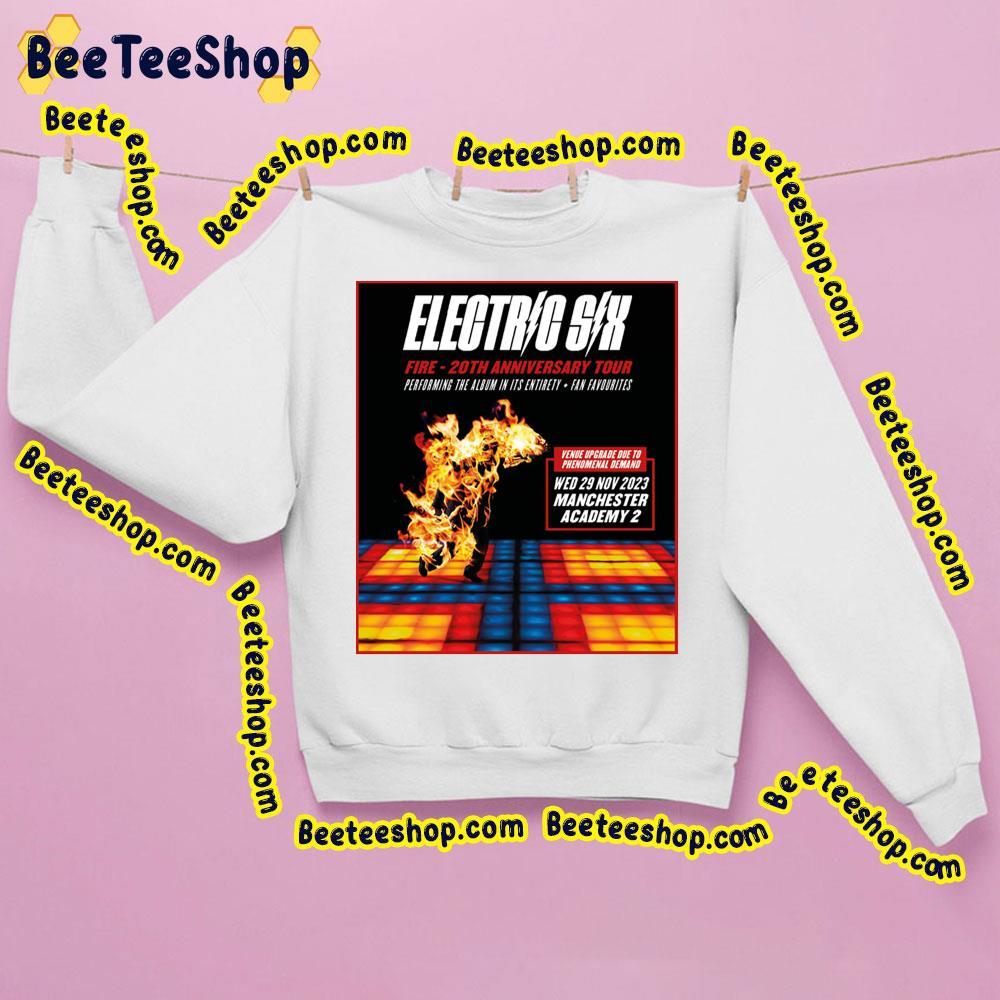 Electric Six Fire 20th Anniversary 2023 Beeteeshop Trending Unisex T-Shirt Electric Six Fire 20th Anniversary 2023 Beeteeshop Trending Unisex T-Shirt