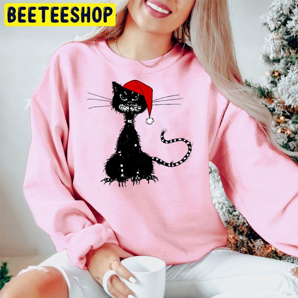 Evil Christmas Cat Beeteeshop Trending Unisex Hoodie Evil Christmas Cat Beeteeshop Trending Unisex Hoodie