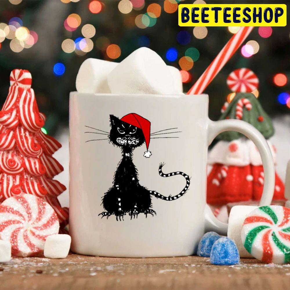 Evil Christmas Cat Beeteeshop Trending Unisex Hoodie Evil Christmas Cat Beeteeshop Trending Unisex Hoodie