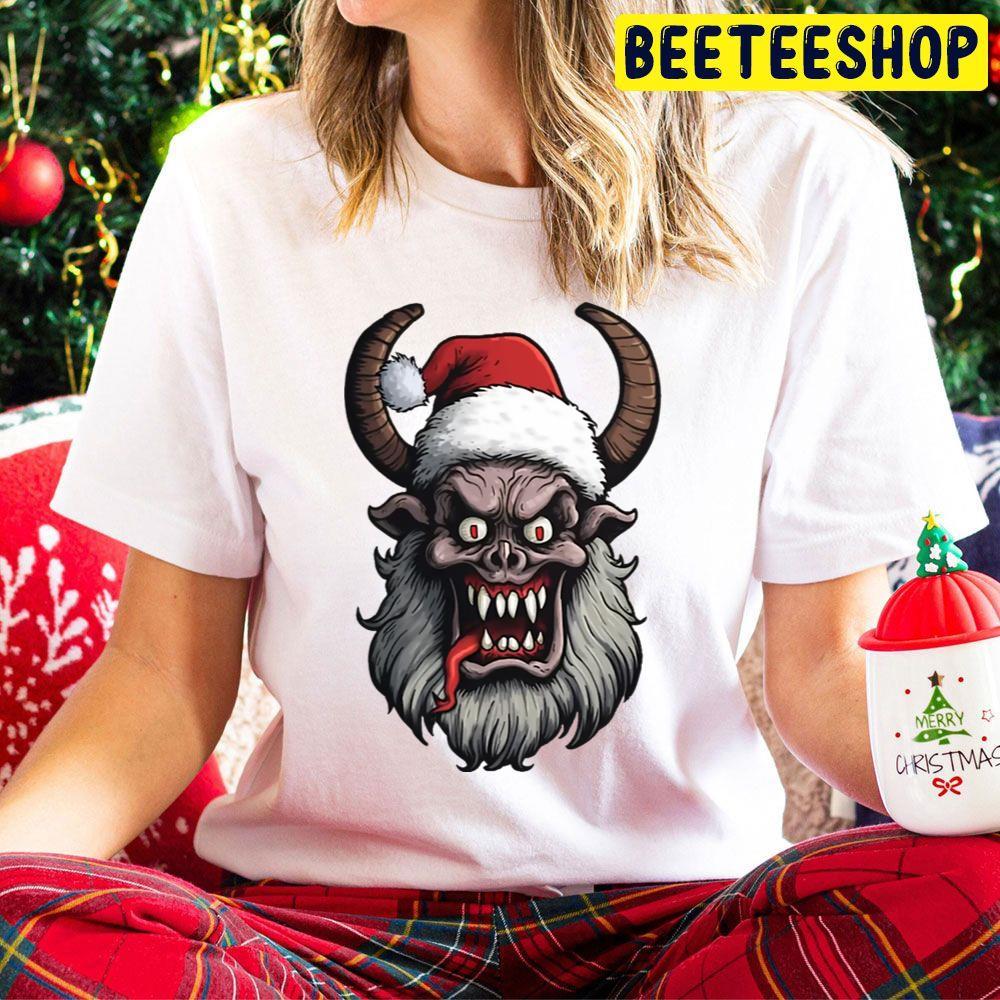 Face Christmas Krampus Beeteeshop Trending Unisex Hoodie Face Christmas Krampus Beeteeshop Trending Unisex Hoodie