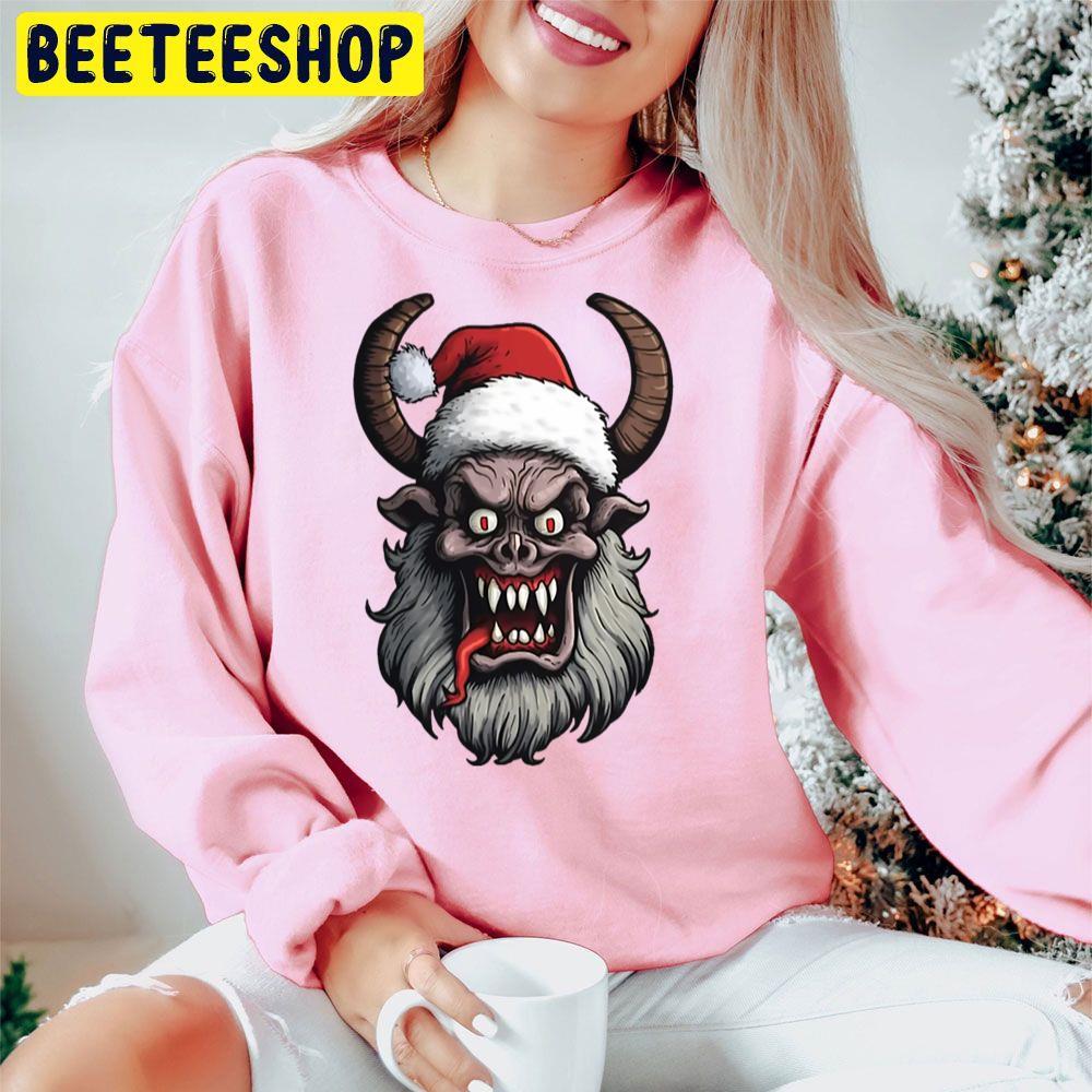 Face Christmas Krampus Beeteeshop Trending Unisex Hoodie Face Christmas Krampus Beeteeshop Trending Unisex Hoodie